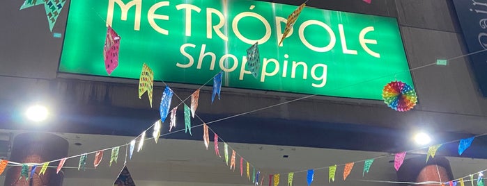 Metrópole Shopping is one of Trabalho e viagens.