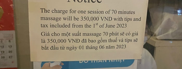 Kien Chi Gia Professional Foot Massage 健乃家 is one of Vietnam.