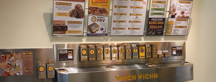 Which Wich is one of Glenn'in Beğendiği Mekanlar.