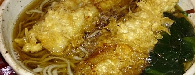 手打ち麺 志喜千庵 is one of 麺類美味すぎる.