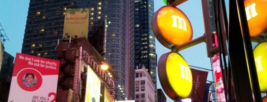 M&M's World is one of The City That Never Sleeps.