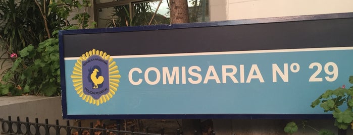 Comisaría 29ª is one of Comisarías.