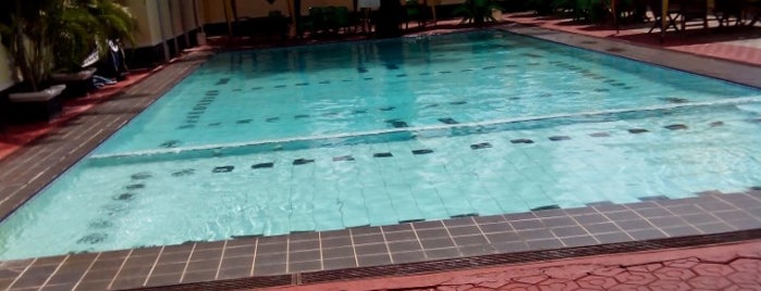 Wisma Aksi swimming pool is one of Schwimmbad.