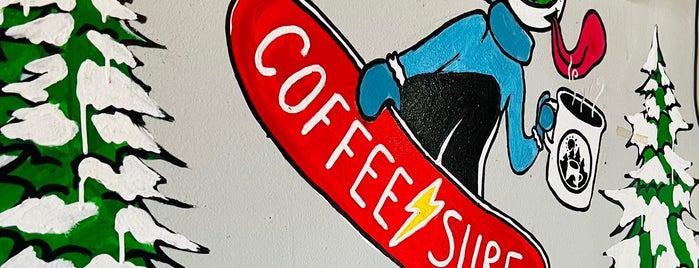 Coffee Surf CO. is one of Whitさんの保存済みスポット.