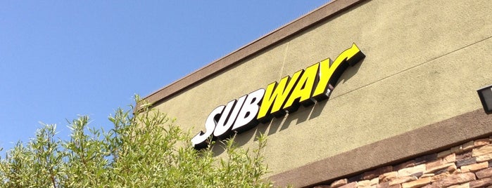 SUBWAY is one of The 7 Best Places for Veggie Patties in Las Vegas.