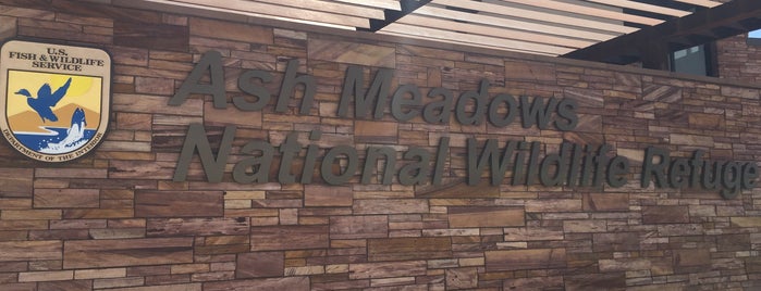 Ash Meadows National Wildlife Refuge is one of Tempat yang Disimpan Karla.