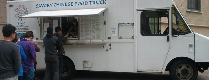Savory Food Truck is one of Boston Food Trucks.