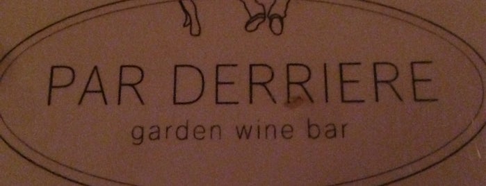 Par Derrière is one of Israel Haunts.