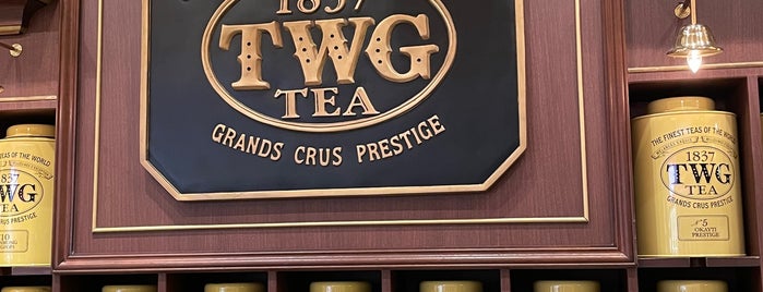 TWG Tea is one of 茶葉.