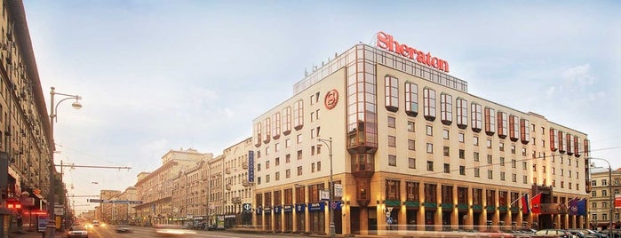 Sheraton Palace is one of P.O.Box: MOSCOW : понравившиеся места.