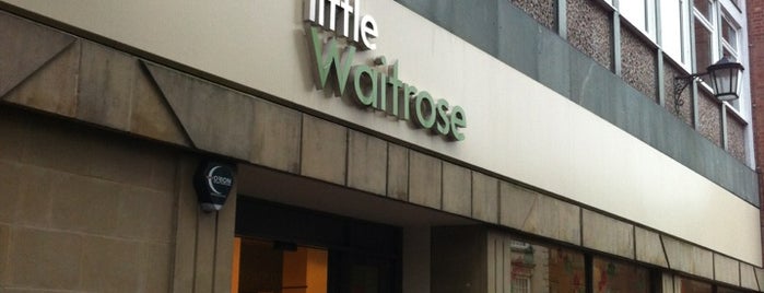 Little Waitrose & Partners is one of Waitrose within shell.