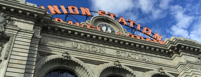 Denver Union Station is one of สถานที่ที่ Katie ถูกใจ.