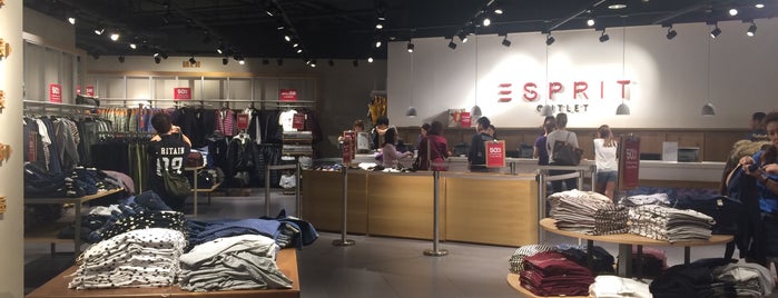 Esprit Outlet is one of My travel ListS.