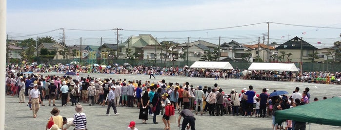 茅ヶ崎市立 西浜小学校 is one of 神輿で訪れた場所-1.