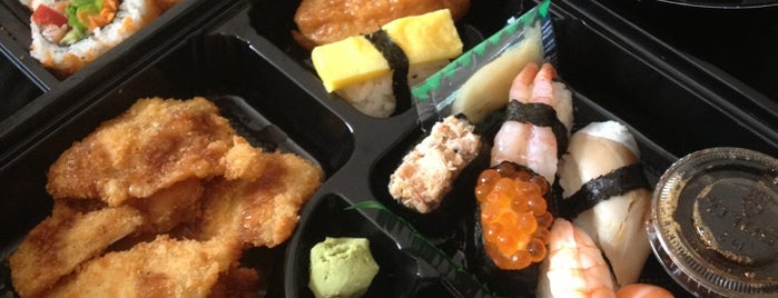 Handmade Sushi is one of London vegan.