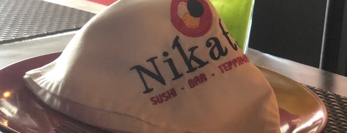 Nikata Sushi Bar is one of Tempat yang Disukai Cris.