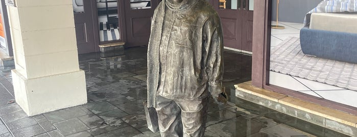 Ignatius J. Reilly Statue is one of New Orleans/Biloxi.