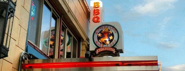 Sticky Lips BBQ is one of Man V. Food Nation.