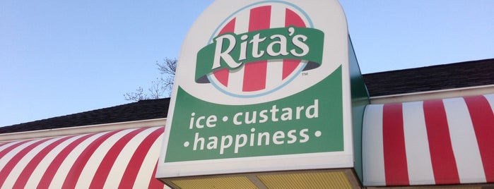 Rita's Italian Ice & Frozen Custard is one of Lugares favoritos de Tony.