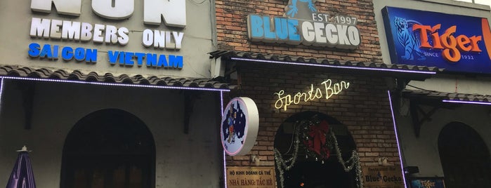 Blue Gecko Bar is one of Saigon.