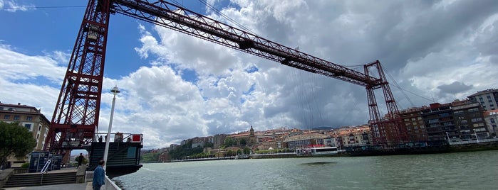 Biscay's Bridge is one of Bilbao.