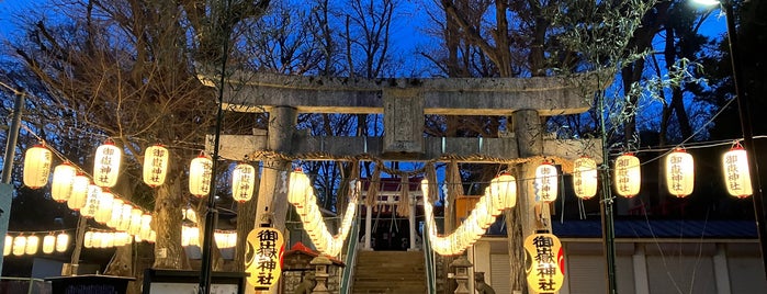 御嶽神社 is one of 板橋区の神社.