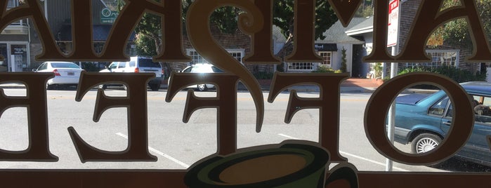 Cambria Coffee is one of PCH-Highway 1.