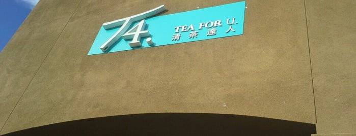 T4 Tea for U 清茶達人 is one of Locais salvos de Shirley.