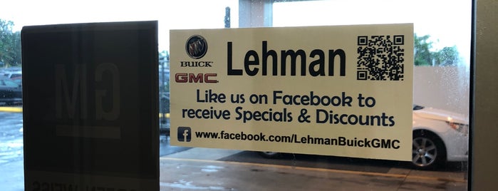 Lehman Buick GMC is one of Lugares favoritos de Graeme.