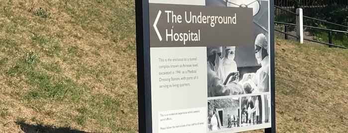 Underground Hospital is one of Dover, ENGLAND.