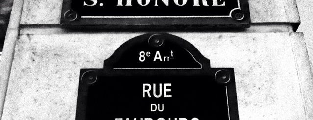 Rue du Faubourg Saint-Honoré is one of Paris!.