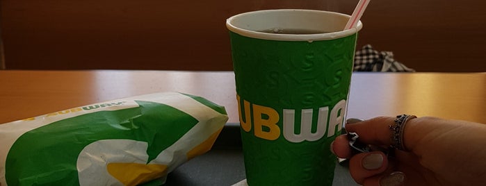 Subway is one of Places I've been in Omsk.