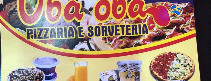 Oba Oba Pizzaria e Sorveteria is one of Sorveterias Goiânia.