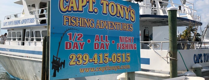Capt. Tony's Great Getaway Fishing Charter is one of Lugares favoritos de Bill.