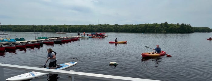 Boating in Boston at Hopkinton State Park is one of Locais curtidos por Gail.