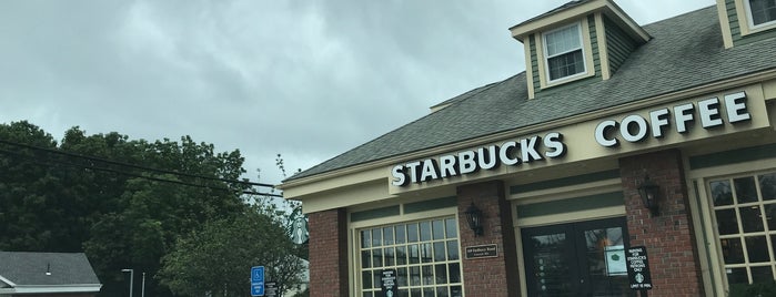 Starbucks is one of Writers' Cafes near metro-west Boston.