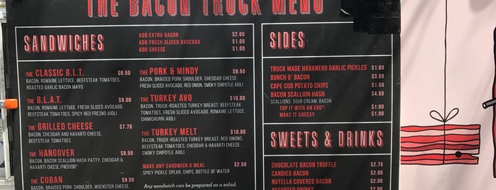 The Bacon Truck is one of Lugares favoritos de Adam.
