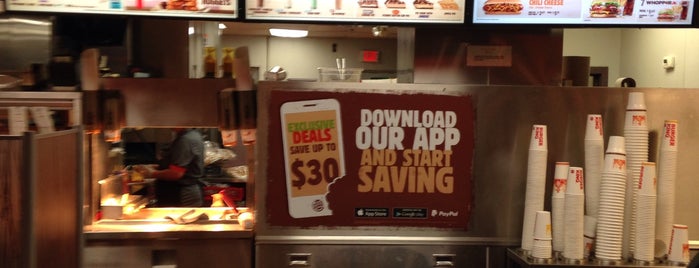 Burger King is one of Boston - Free WiFi.