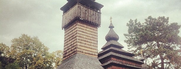 Закарпатський музей народної архітектури та побуту / Transcarpathian museum of folk architecture is one of Ужгород.