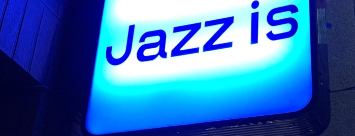Jazz is is one of ライブハウス.