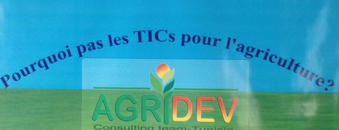 AGRIDEV Consulting Team Tunisia is one of Lieux merveilleux.