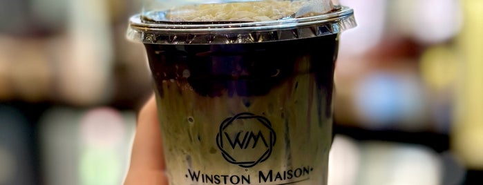 Winston Maison Le Cafe is one of Tempat yang Disimpan Fang.