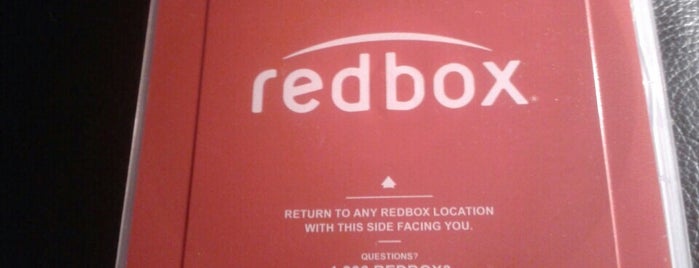 Redbox is one of Tips from friends.