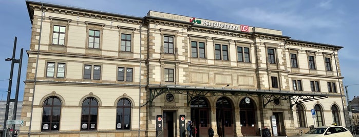 Chemnitz Hauptbahnhof is one of Official DB Bahnhöfe.