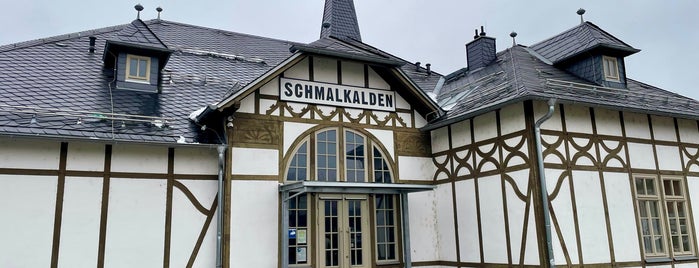 Bahnhof Schmalkalden is one of Bahnhöfe BM Erfurt.