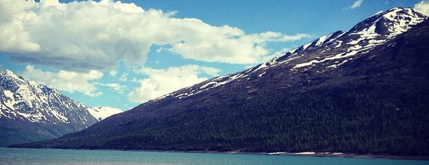 Eklutna Lake is one of Alaska.