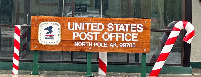 North Pole Post Office is one of Life Below Zero.