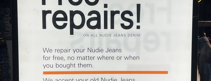 Nudie Jeans is one of Shopping.