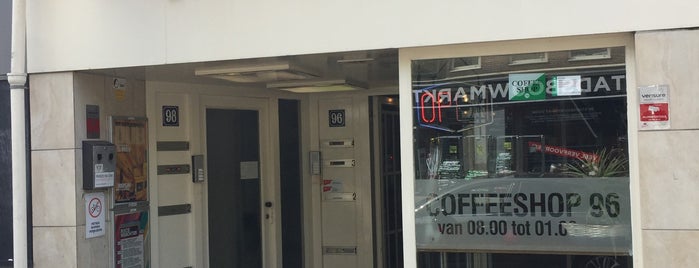 Coffeeshop 96 is one of Marijuana Dispensaries of Amsterdam 🇳🇱.