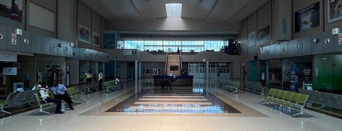 Harry Mwanga Nkumbula International Airport (LVI) is one of Africa.